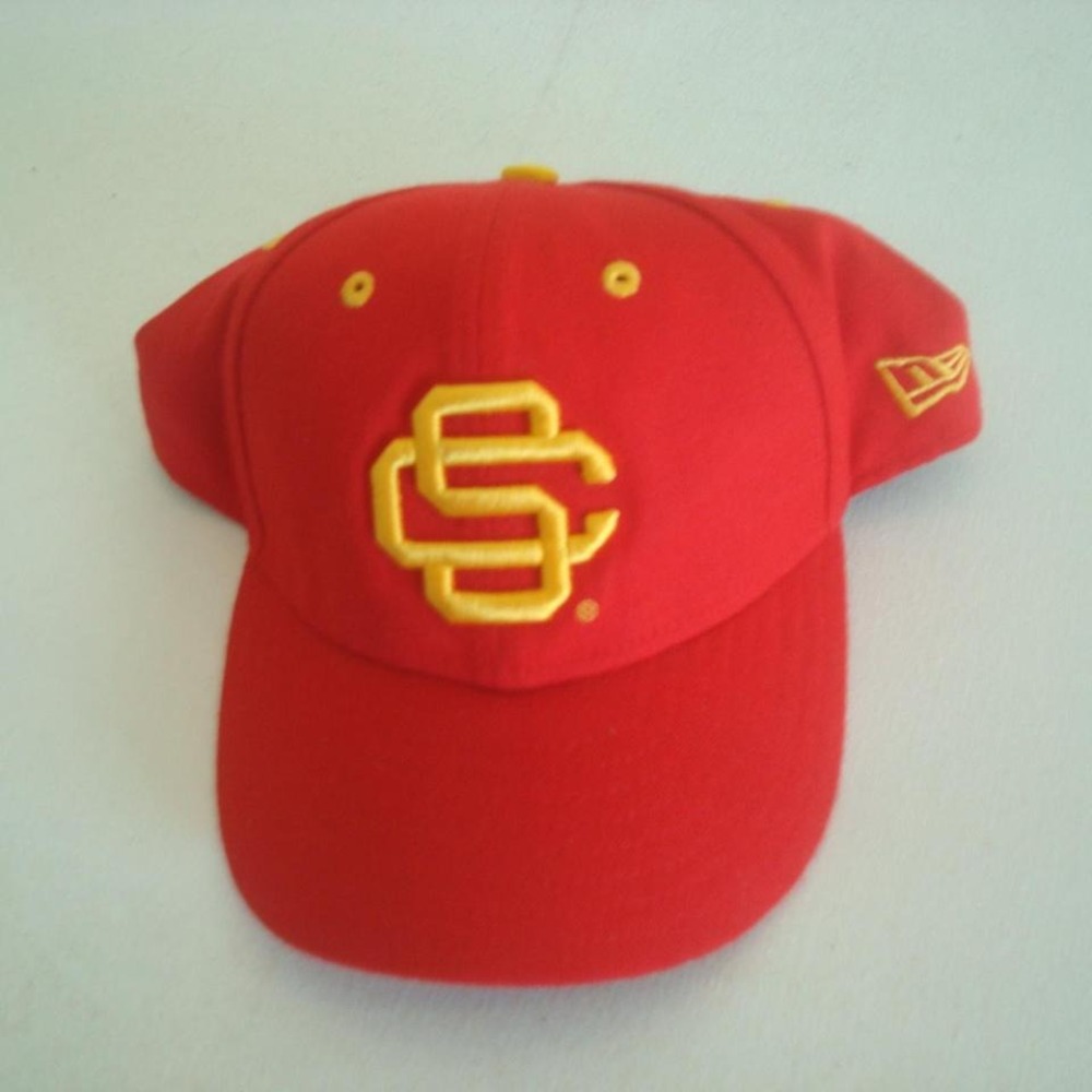 USC TROJANS NEW ERA SIZE 7 HAT CAP VINTAGE 00S Y2K K2‎